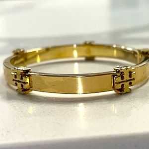 Tory Burch brass bangle bracket for women